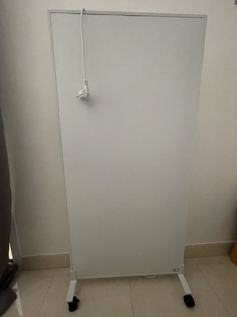 Infrarot Heizkörper weiß NEUwertig auf Rollen