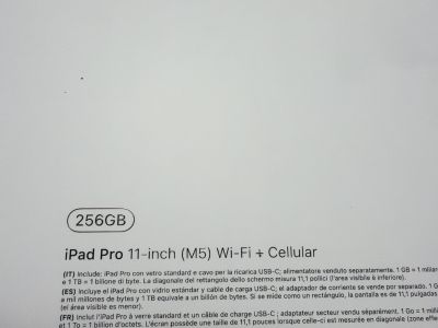 iPad Pro 11 Zoll (M5) WiFi + Cellular