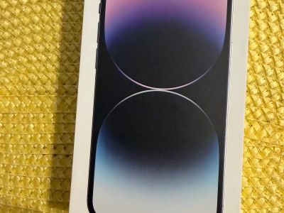 IPHONE 14 PRO - 256 GB - NEGRO - como nuevo - completo con caja original