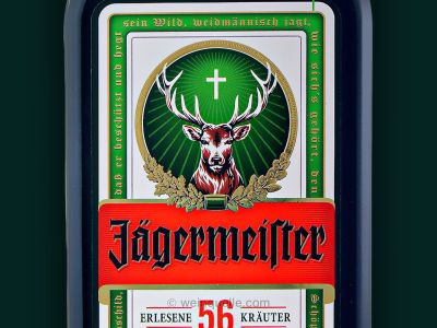Jägermeister geprägte klare Longdrink-Gläser, Set mit 5