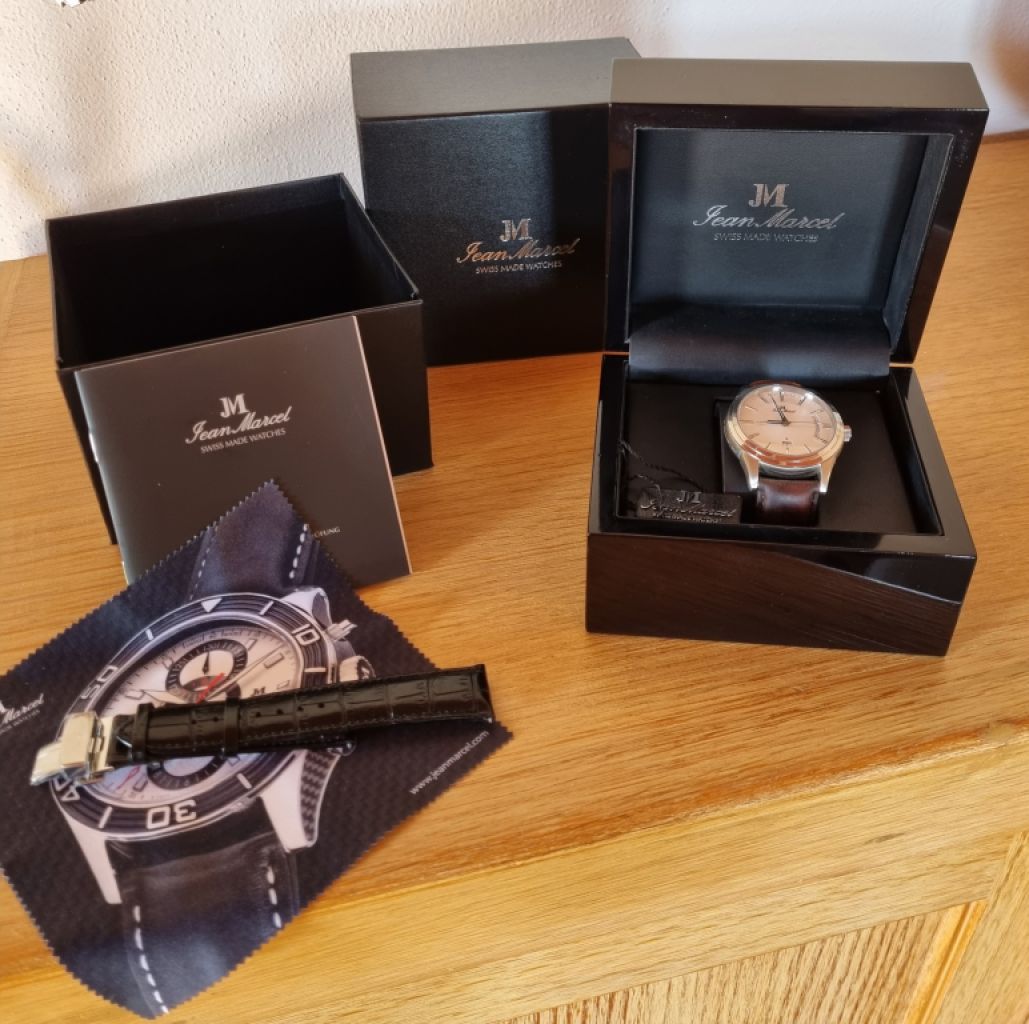 Jean Marcel Men's Wristwatch Astrum Automatic with 2 Straps