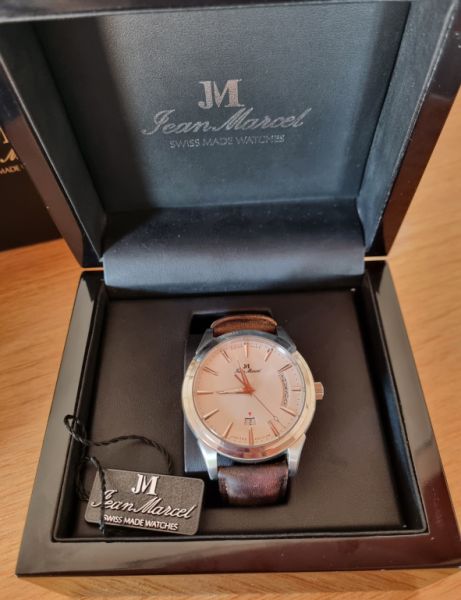 Jean Marcel Herren-Armbanduhr Astrum Automatik mit 2 Bändern