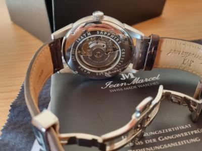 Jean Marcel Herren-Armbanduhr Astrum Automatik mit 2 Bändern