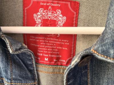 Jeans jackets, size M