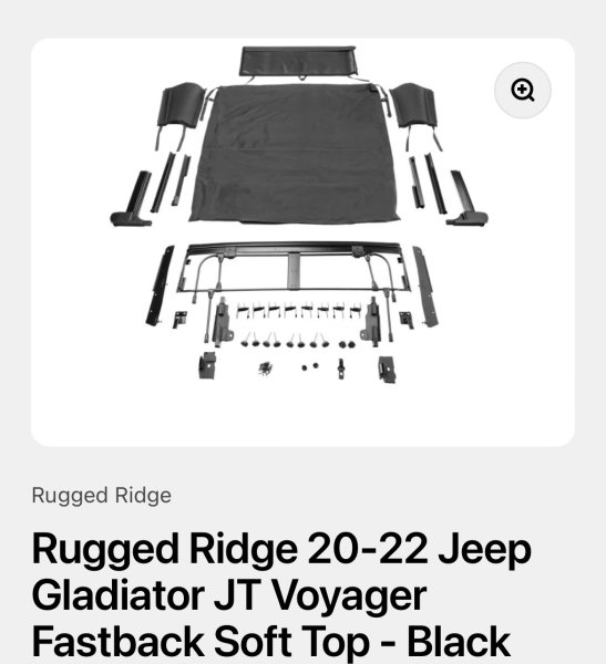 Jeep Gladiator  Softtop  Neu