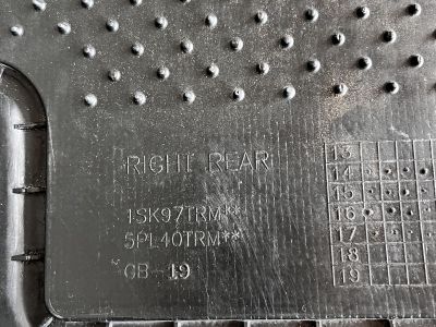 Jeep Wrangler Fußmatten Original und Reserveradabdeckung Top Zustand