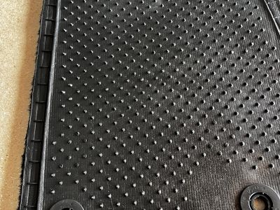 Jeep Wrangler Fußmatten Original und Reserveradabdeckung Top Zustand