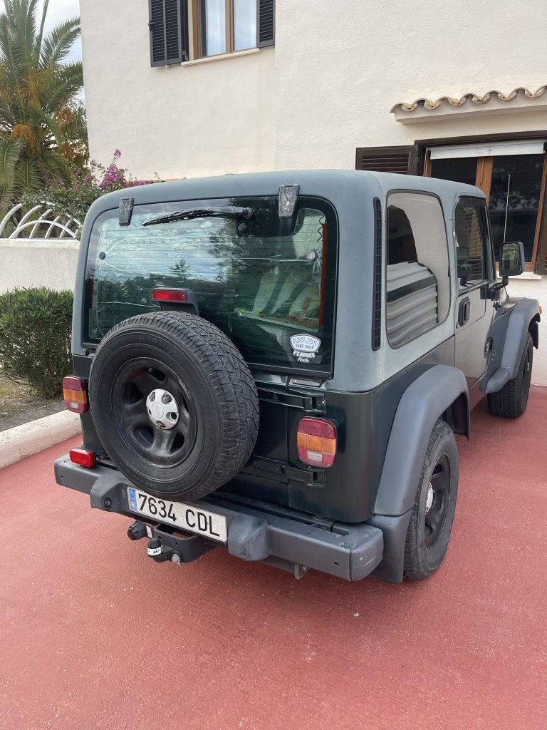 Jeep Wrangler, Hardtop, Anhängerkupplung