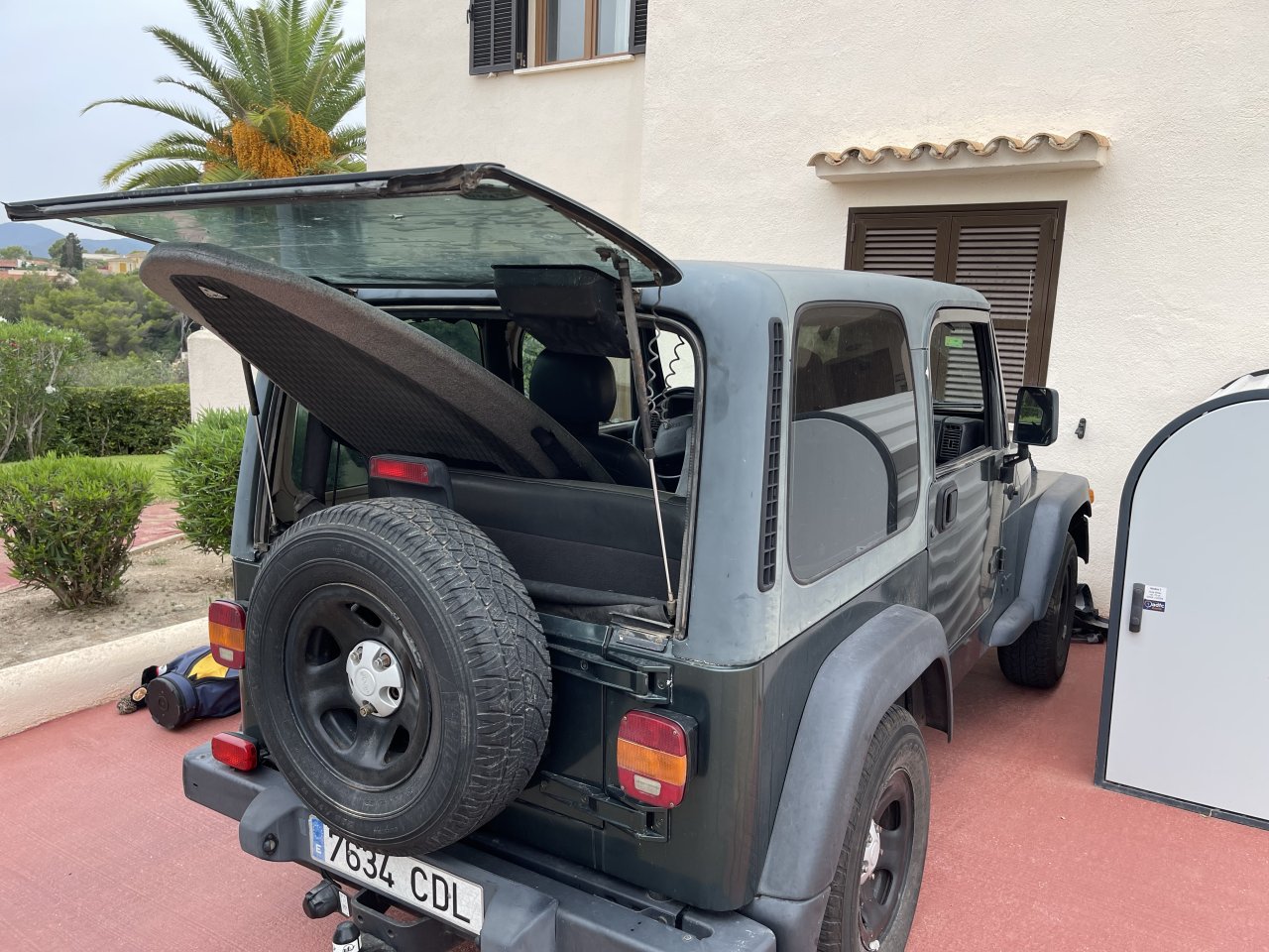 Jeep Wrangler, Hardtop, Anhängerkupplung