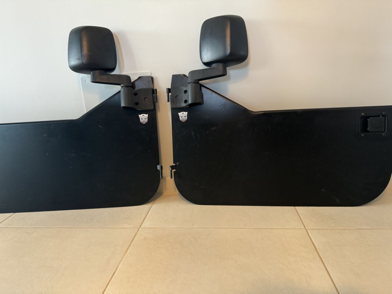 Jeep Wrangler TJ Halbtüren Stahl Halbtüren mit Spiegeln Modell 1996-2006