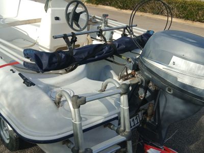 Jenneau Chantier console boat 4m 15HP outboard with trailer