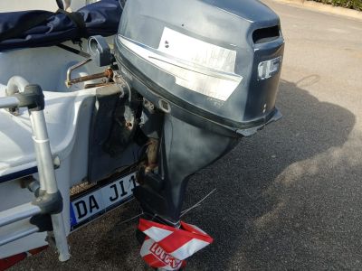 Jenneau Chantier console boat 4m 15HP outboard with trailer