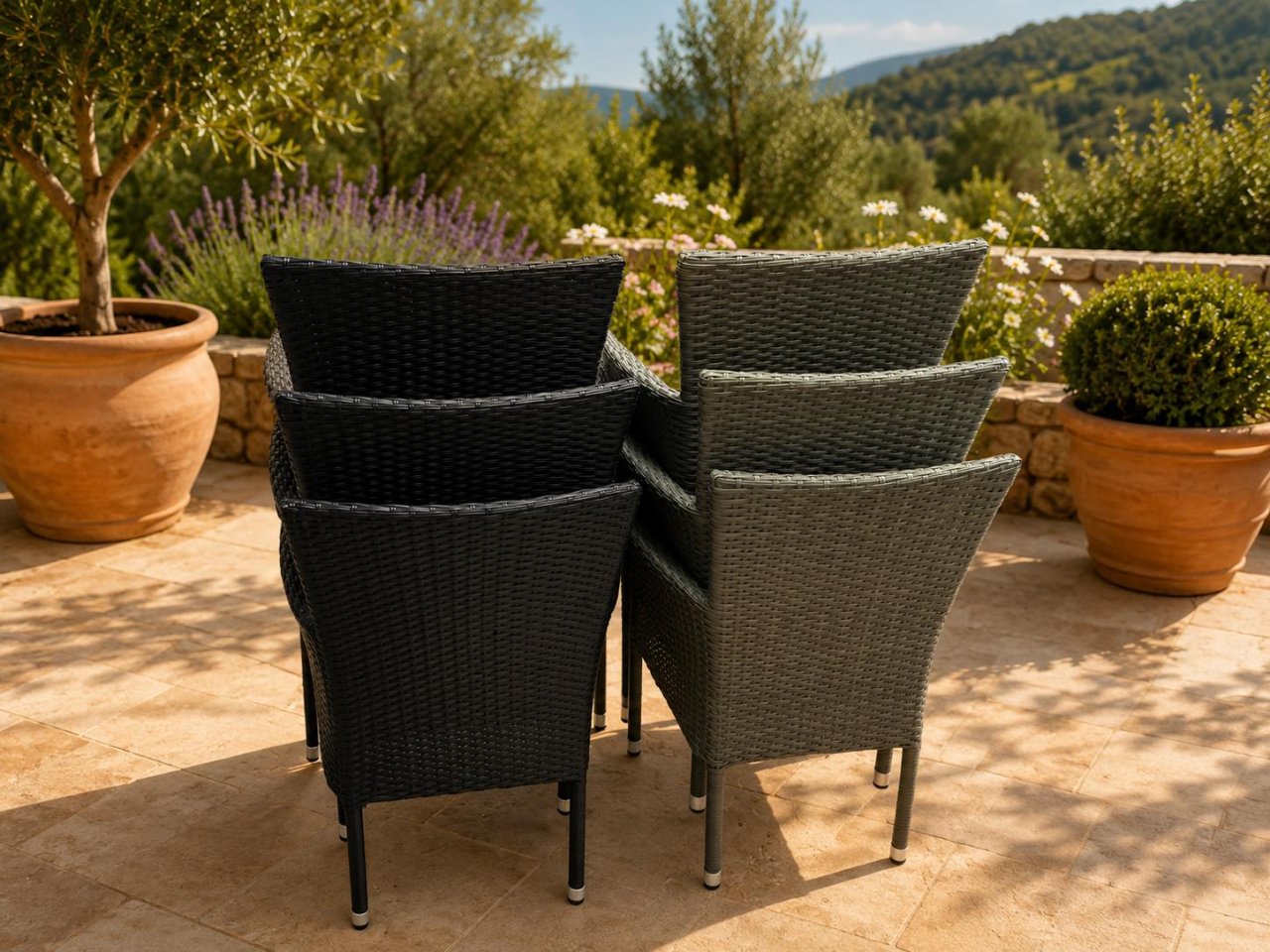 JYSK 6er Gartenstuhl SET - TOP Aida