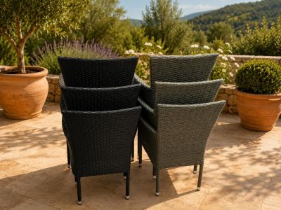 JYSK 6er Gartenstuhl SET - TOP Aida