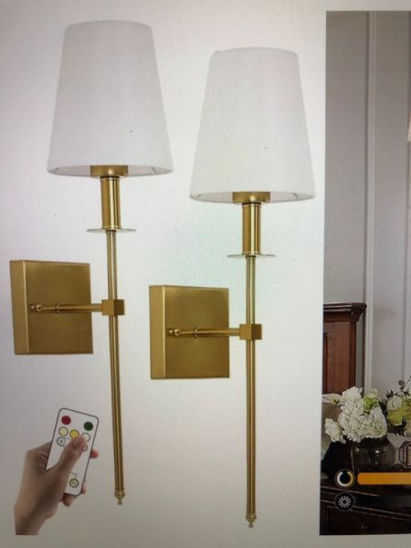 Cordless LED Wall Lights , New !