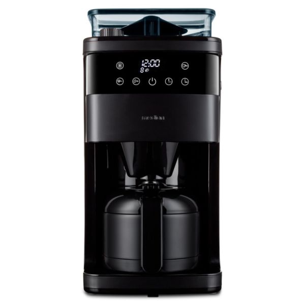 Coffee machine with grinder / MEDION MD 19911 black