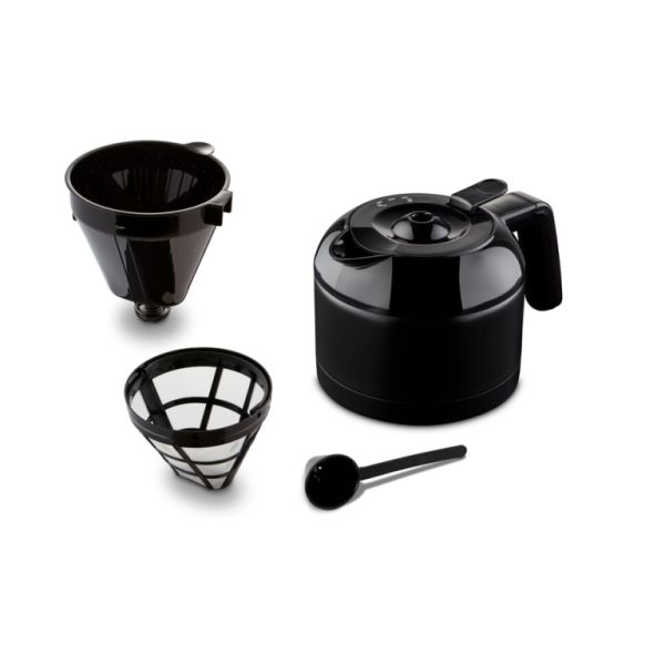 Coffee machine with grinder / MEDION MD 19911 black