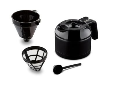 Coffee machine with grinder / MEDION MD 19911 black