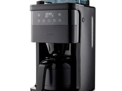 Coffee machine with grinder / MEDION MD 19911 black