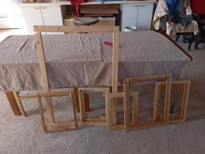 Keilrahmen + Staffelei