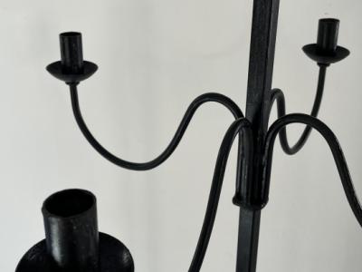 Candelabro de hierro forjado 152 cm