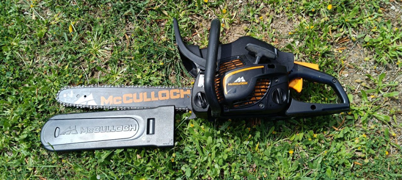 Kettensäge Mc Cullock CS 340 Benzin, wie neu siehe Fotos