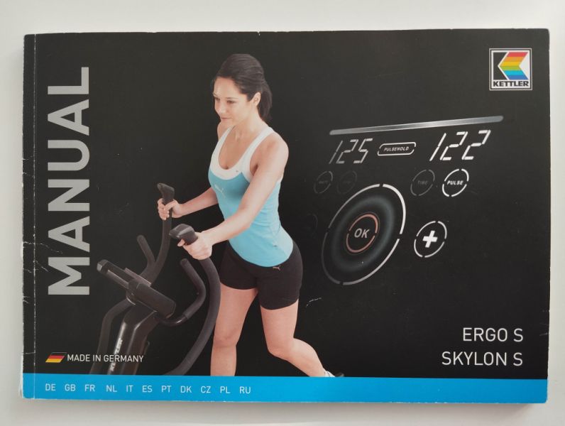 KETTLER "Skylon S" High-End Elliptical/Crosstrainer 07655-700 - like new