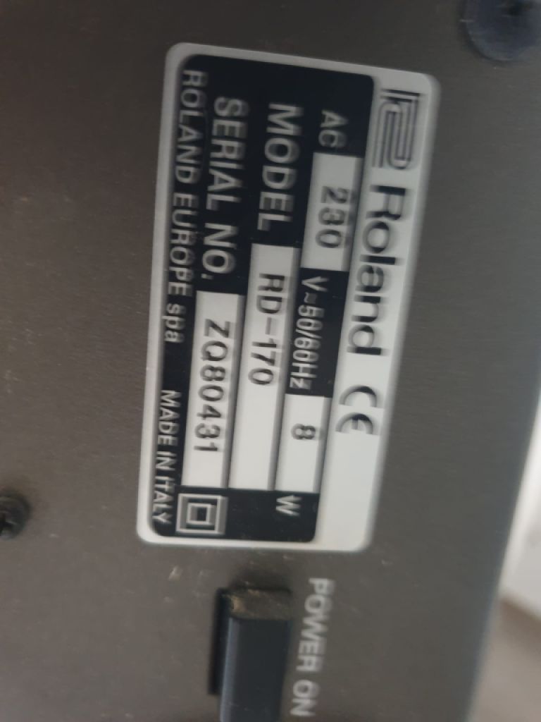 Keyboard from the company Roland