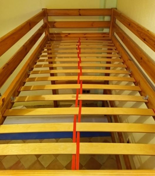 Kinderbett Stockbett Kombination m. Rutsche & Leitern Kinderzimmer