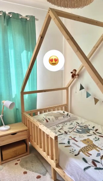 Kinderhaus-Bett