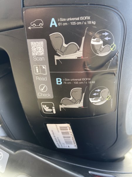 Kindersitz Britax Römer DUALFIX iSize + Modular iSense Base  Premium Komplettset