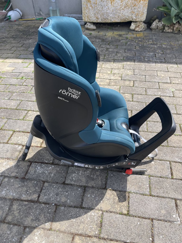 Kindersitz Britax Römer DUALFIX iSize + Modular iSense Base  Premium Komplettset