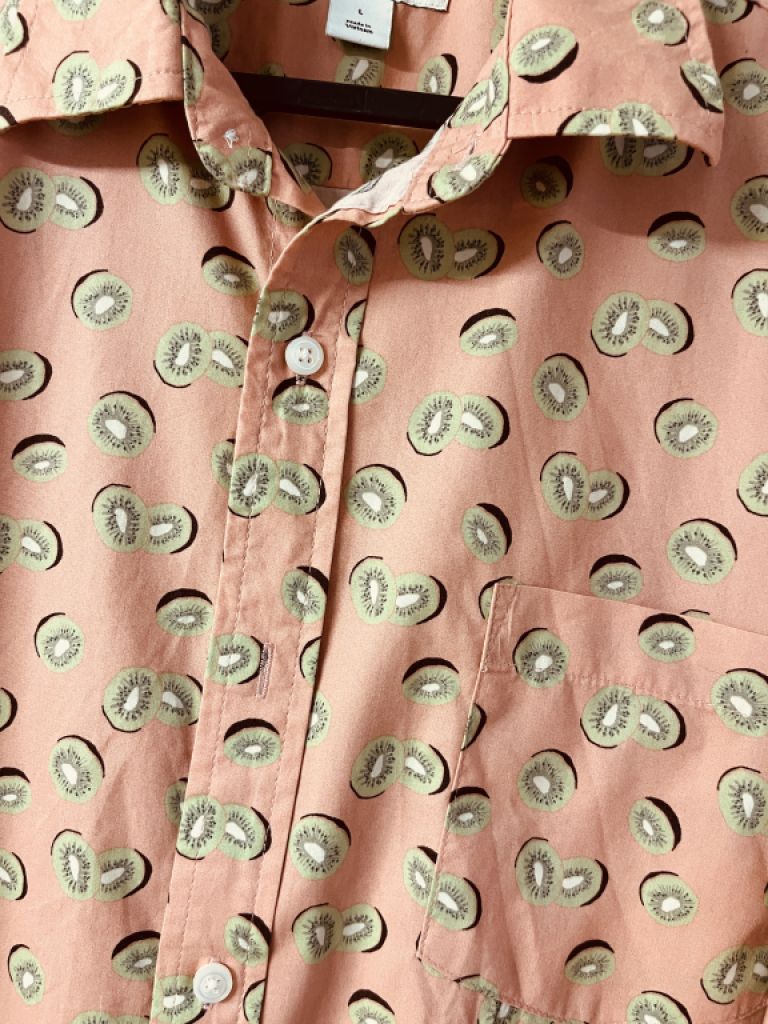 Camisa de manga corta Kiwi para hombre, L