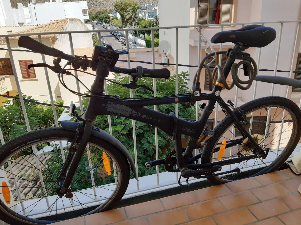 klappbares Mountainbike