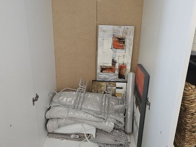 Kleiderschrank weiss 1.80x 80x52