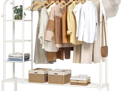 Double clothes rack