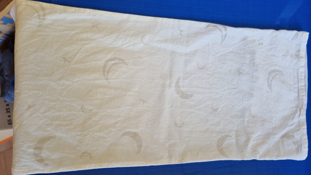 Kleines Kopfkissen (56 x 25 cm) mit Bezug