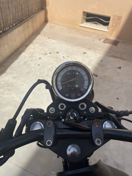 Kleinkraftrad Motorrad QINGQI LUXXON SIXTYSIX
