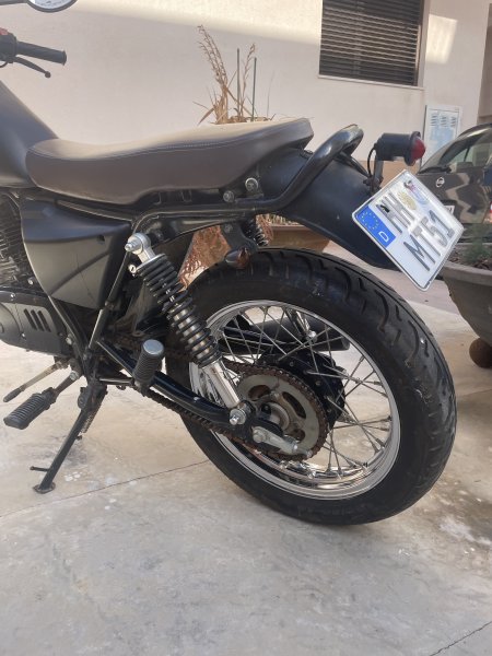 Kleinkraftrad Motorrad QINGQI LUXXON SIXTYSIX