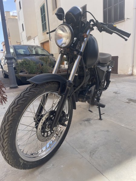Kleinkraftrad Motorrad QINGQI LUXXON SIXTYSIX
