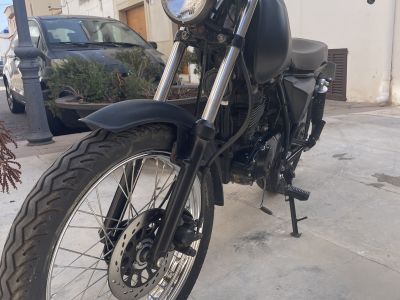 Kleinkraftrad Motorrad QINGQI LUXXON SIXTYSIX