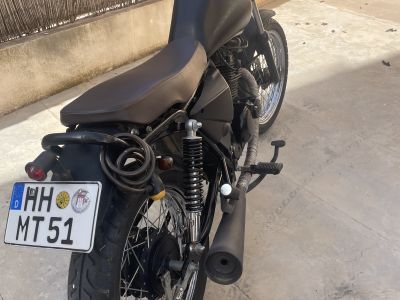 Kleinkraftrad Motorrad QINGQI LUXXON SIXTYSIX