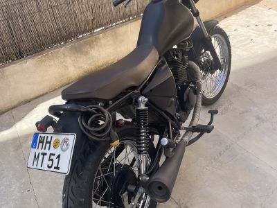 Kleinkraftrad Motorrad QINGQI LUXXON SIXTYSIX