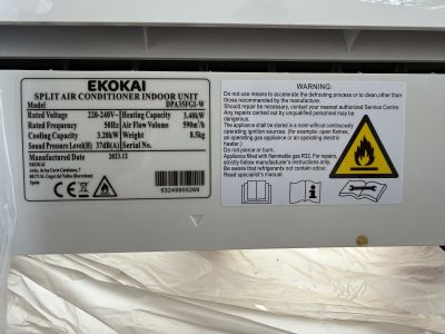 Conjunto de aire acondicionado con solo 1 año EKOKAI