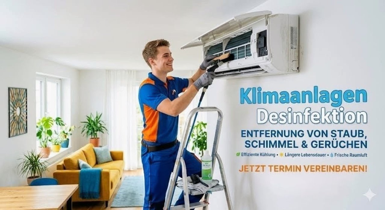 Klimaanlagen Reinigung und Desinfektion
