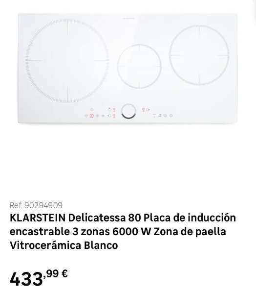 Klarstein Hob White