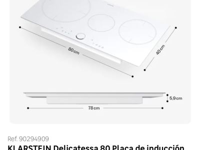 Klarstein Hob White