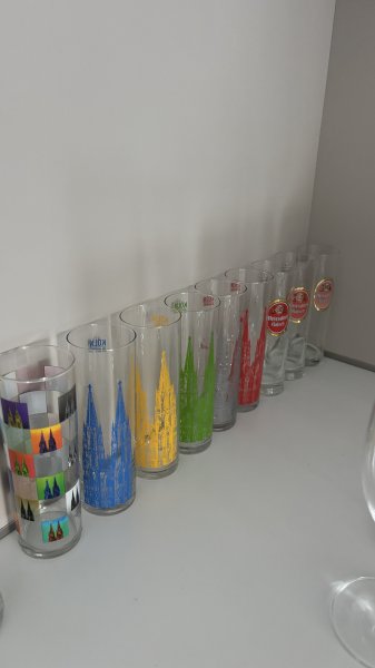 Kölsch glasses set / Kölsch rods - Seasons & Cologne Cathedral special edition