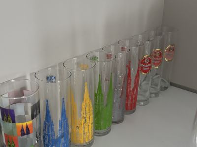 Kölsch glasses set / Kölsch rods - Seasons & Cologne Cathedral special edition