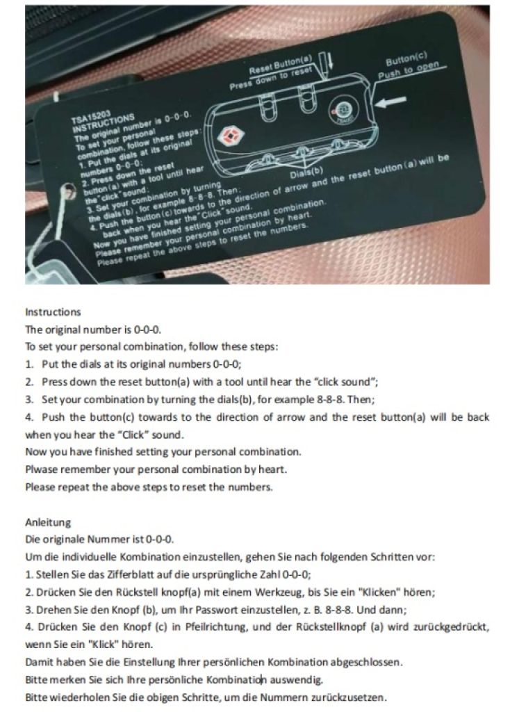 Koffer für Handgepäck